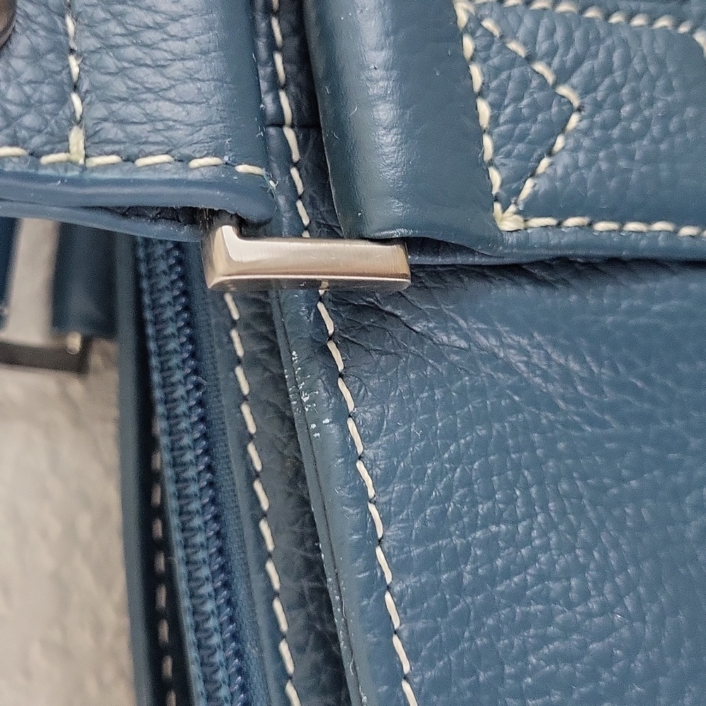 Clark & Mayfield Stafford Pro Leather Laptop Tote 17.3" - Picture 6 of 16